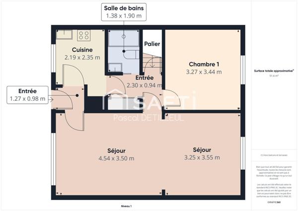 GARCHES – La Verboise Maison 4 pièces 2 chambres 65m2 environ  A rénover