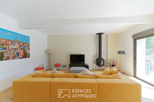 Longère de caractère rénovée avec raffinement