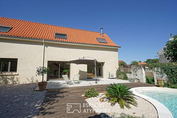 Longère de caractère rénovée avec raffinement