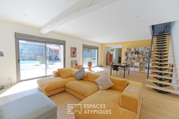 Longère de caractère rénovée avec raffinement