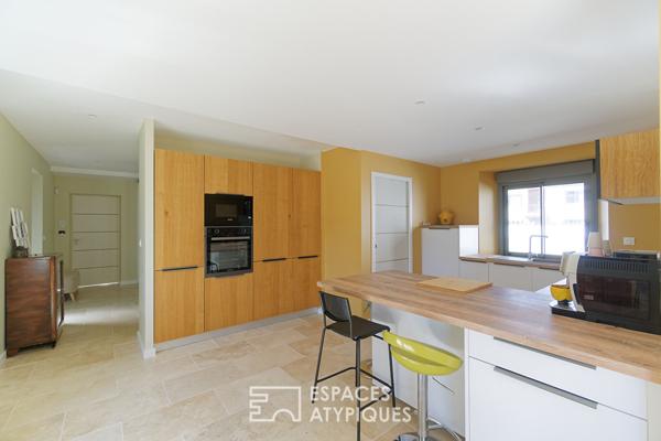 Longère de caractère rénovée avec raffinement