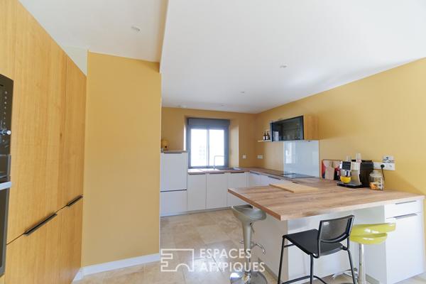 Longère de caractère rénovée avec raffinement