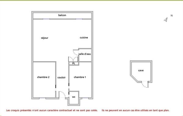 Appartement à vendre 3 pièces 59 m² Sète