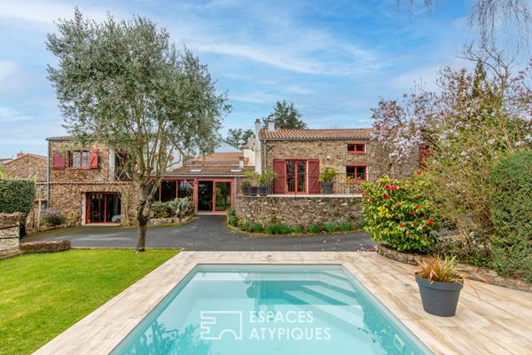 Maison de charme alliant tranquillité et authenticité