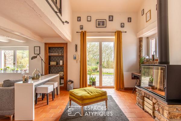 Maison de charme alliant tranquillité et authenticité