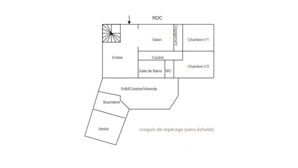 Maison à vendre 6 pièces VERTOU Chêne (44)