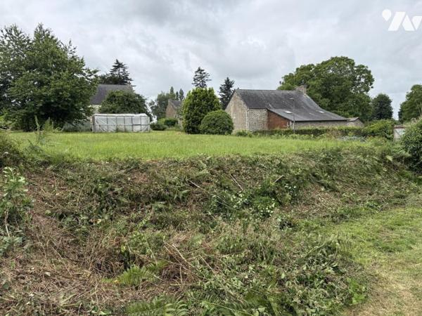 Terrain constructible en bourg de Laurenan