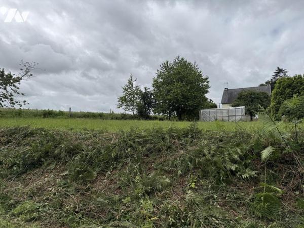 Terrain constructible en bourg de Laurenan