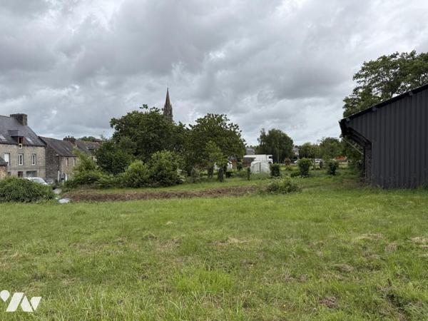 Terrain constructible en bourg de Laurenan