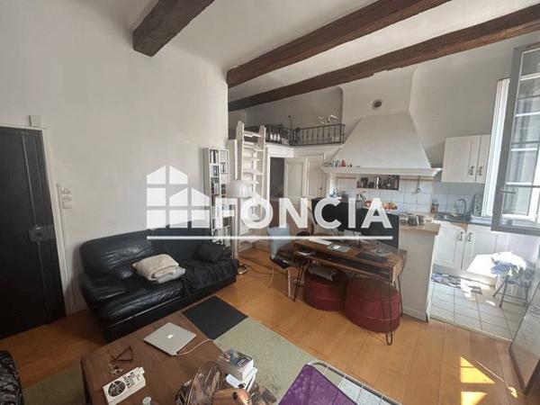 À vendre Studio 29 m² - Marseille 13001