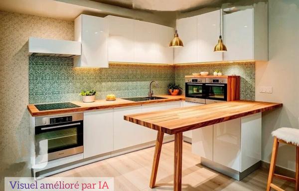 T2 en rez-de-jardin avec terrasse et grand jardin   Grenoble secteur calme