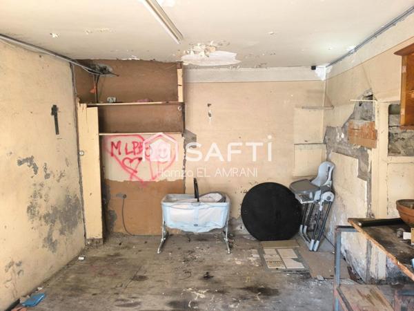 Maison de ville avec jardin, garage terrasse, atelier