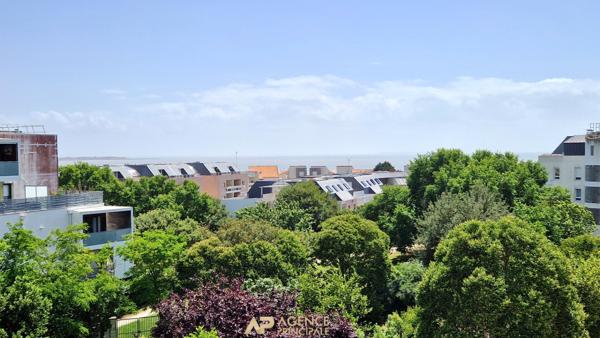 Appartement T2 vue mer avec loggia et parking ? Les Minimes La Rochelle 195 000 € **  - Référence  ND713D2