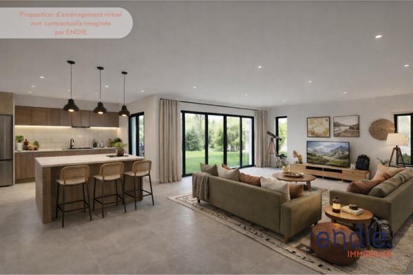 Maison neuve 6 pièces – 154 m² – Cadre privilégié au bord de l'orne