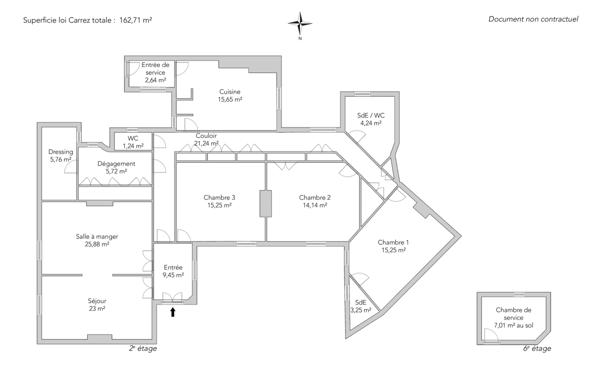 Appartement Paris 17e - ÉTOILE