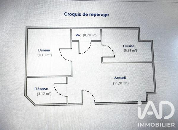 Murs commerciaux  à vendre 29,55 m² Boissy-Saint-Léger