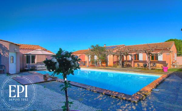 DPE A Exceptionnel !! Spacieuse Villa 8 pieces jardin piscine maison d'amis ...
