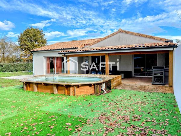 Maison contemporaine 158m2 - 4 chambres - Parempuyre