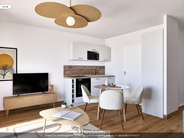 Appartement 43.7 m² à Poitiers 86000