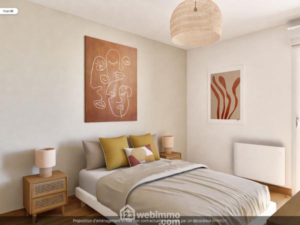 Appartement 43.7 m² à Poitiers 86000