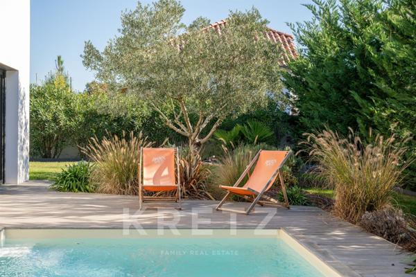 Magnifique villa d’architecte contemporaine – 5 chambres – 202 m² - Piscine