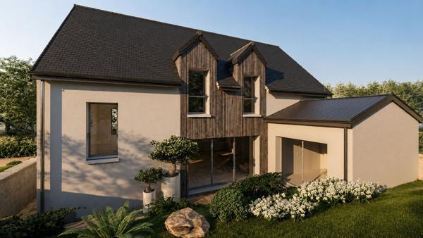 Terrain + Maison à vendre 6 pièces - 160 m²