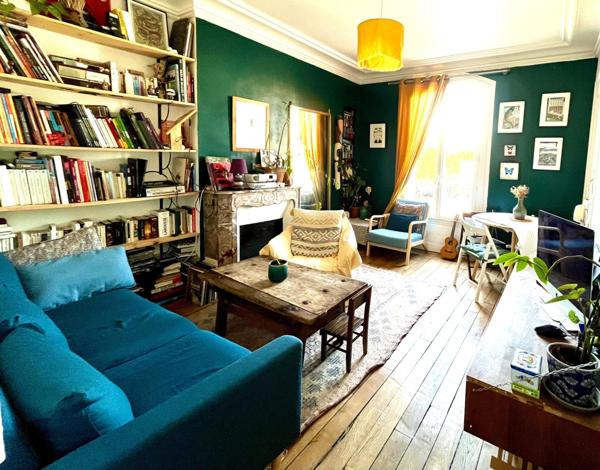 SQUARE DE GEYTER / APPARTEMENT 3 PIECES ET CAVE
