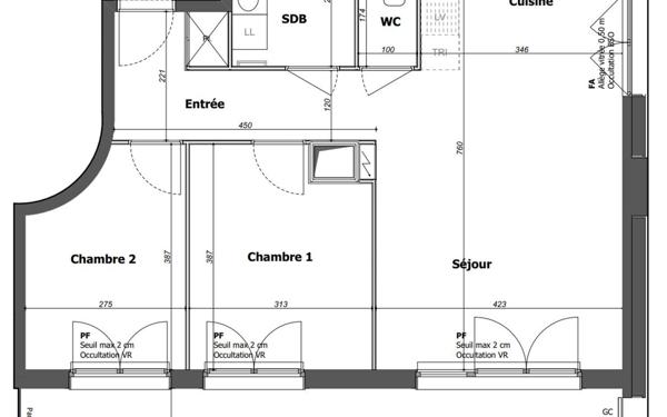 Appartement à vendre    3 pièces • 64,81 m2 Strasbourg