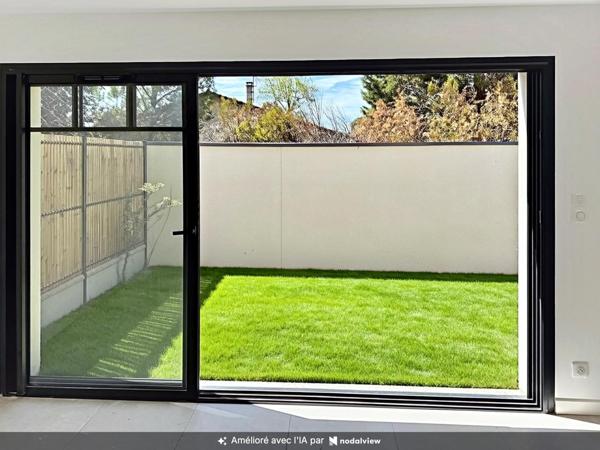 Appartement 2 chambres avec jardin