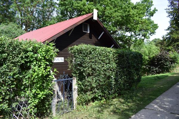 terrain avec chalet d'agrément