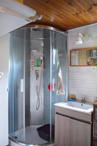 terrain avec chalet d'agrément