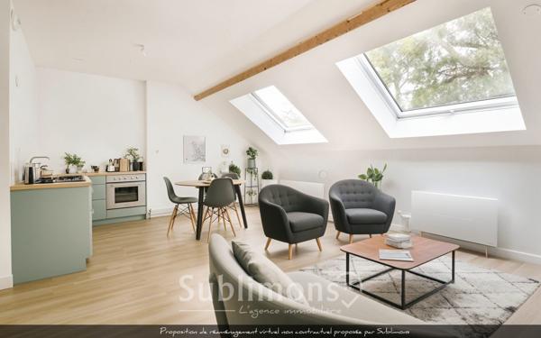 Studio 1 pièce 26 m²