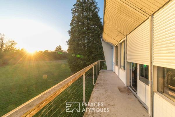 « Le Corbusier en harmonie avec la nature : Maison au bord de l’eau »