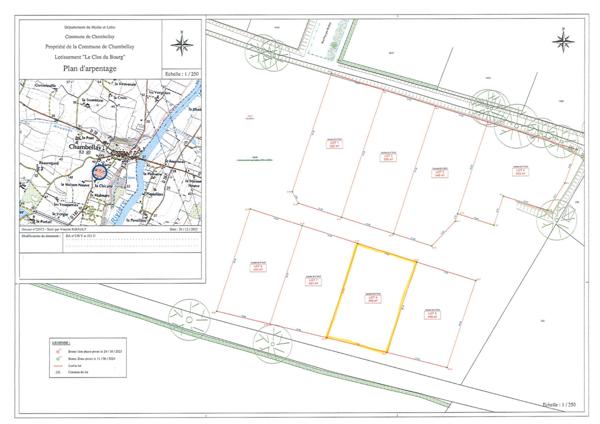 À VENDRE ? Terrain à Chambellay