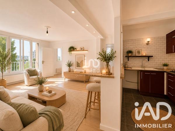 Appartement à vendre 4 pièces 70 m² Mantes-la-Ville