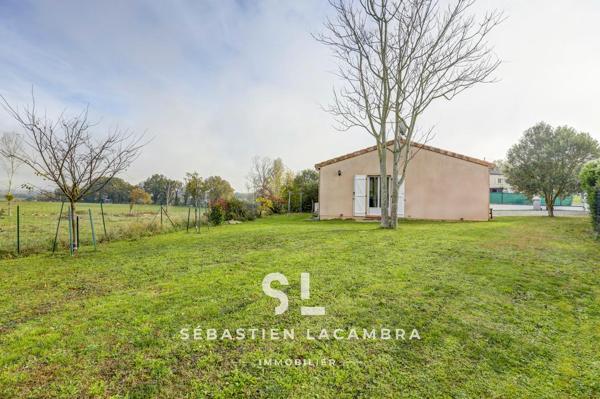 Lasgraisses (81300) Maison de plain-pied – 4 pièces – Vue dégagée – Secteur campagne albigeoise – Fonctionnelle et bien entretenue