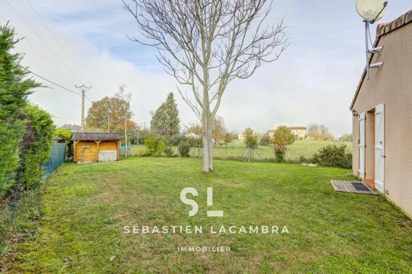 Lasgraisses (81300) Maison de plain-pied – 4 pièces – Vue dégagée – Secteur campagne albigeoise – Fonctionnelle et bien entretenue