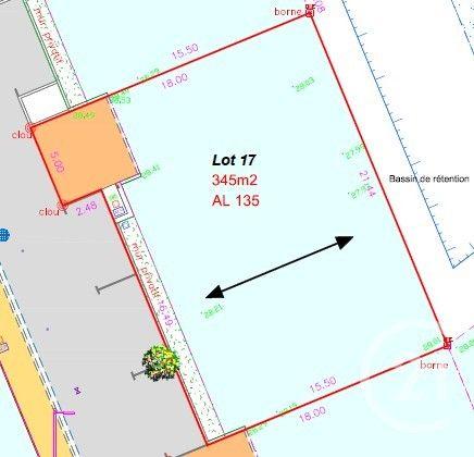 Terrain à vendre  345 m2 CHATEAURENARD - 13