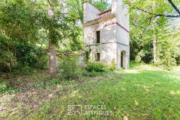 Maison de maître du XVIIIème siècle et sa chapelle secrète