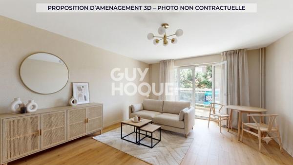 Appartement 2 pièces 60.53m² avec balcon et ascenseur à Sélestat - Proche centre-ville et gare