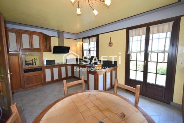 Maison 149m², 4 chambres, véranda, sous-sol