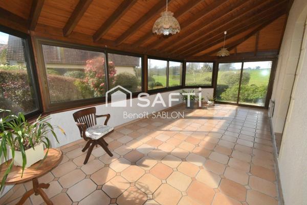 Maison 149m², 4 chambres, véranda, sous-sol