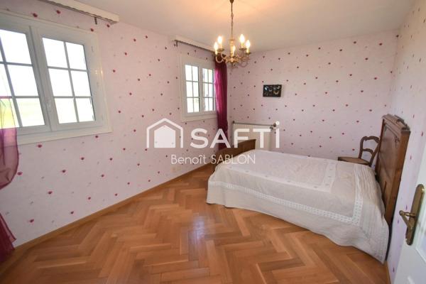 Maison 149m², 4 chambres, véranda, sous-sol