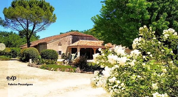 Propriété rare de 8,5 ha avec vue dominante, gîtes, sans contrainte d’exploitation