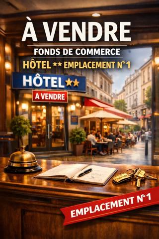 À VENDRE – Fonds de commerce Hôtel Brasserie – Emplacement N°1