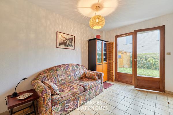 Cottage en triplex avec son jardin