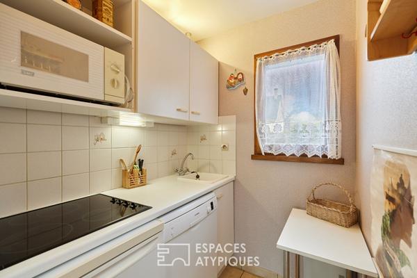 Cottage en triplex avec son jardin