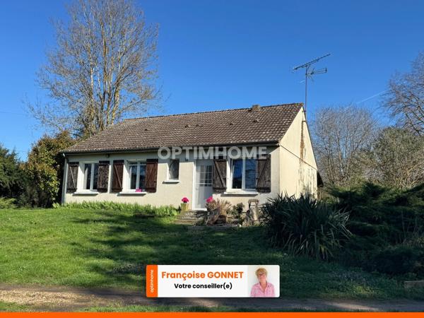 Maison de Plain pied - 85 m² - 4 Pièces - 112 000 €