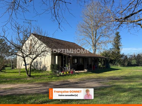 Maison de Plain pied - 85 m² - 4 Pièces - 112 000 €