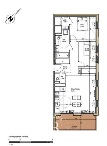 Morzine, Appartement 2 Chambres -  69 m² à vendre